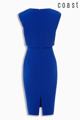 Blue Coast Lerina Crepe Shift Dress